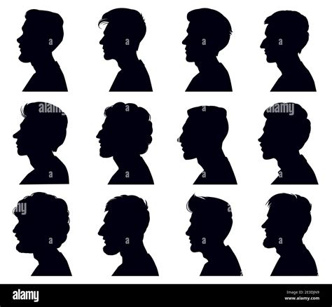 male silhouette profile|More.